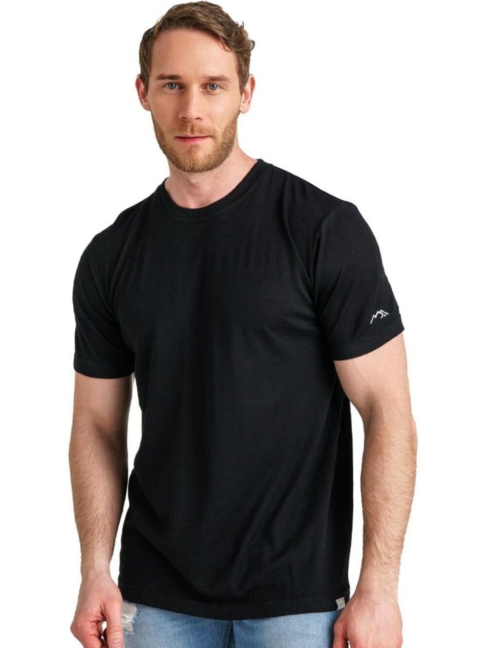 Soft Merino Wool Short Sleeve T-Shirt for Men - Lightweight Base Layer Top